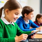 AI 활용 초등 교육 - **Prompt: AI as a Personalized Learning Assistant in a Modern German Classroom**
    A bright, airy ...
